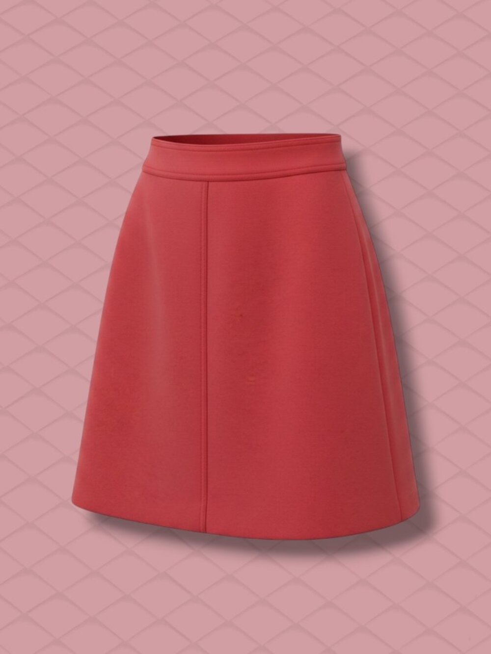 J.Crew 100% Wool‎ Mini Skirt Pink Peach 2